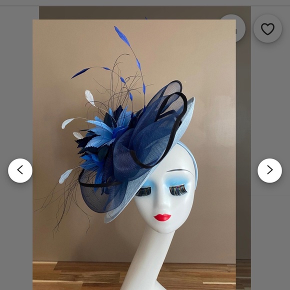 Multicolor blue derby hat - Picture 2 of 3